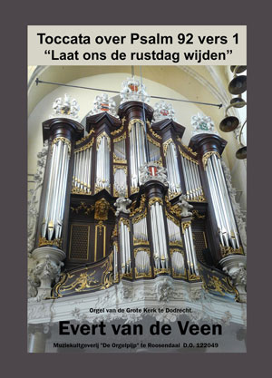 Toccata over Psalm 92 vers 1 - Notenschrift