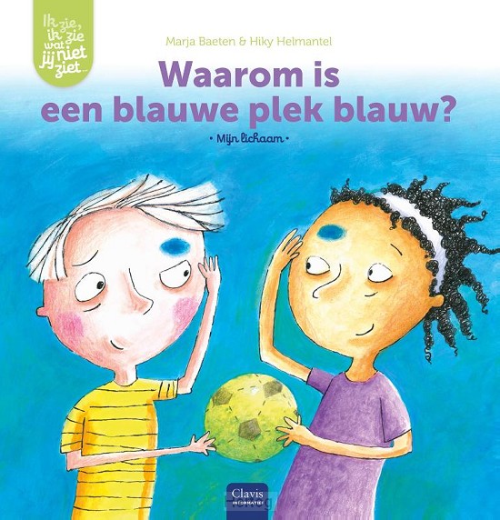 Waarom is een  blauwe plek blauw?