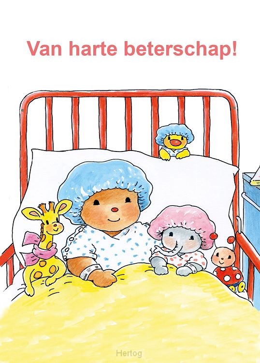 Bobbi van harte beterschap!