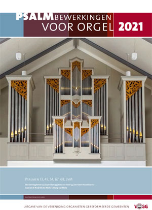 Psalmbewerkingen voor orgel 2021 - Notenschrift